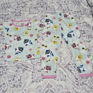 Pinkfong Kids Pajamas with Fun Fish Print